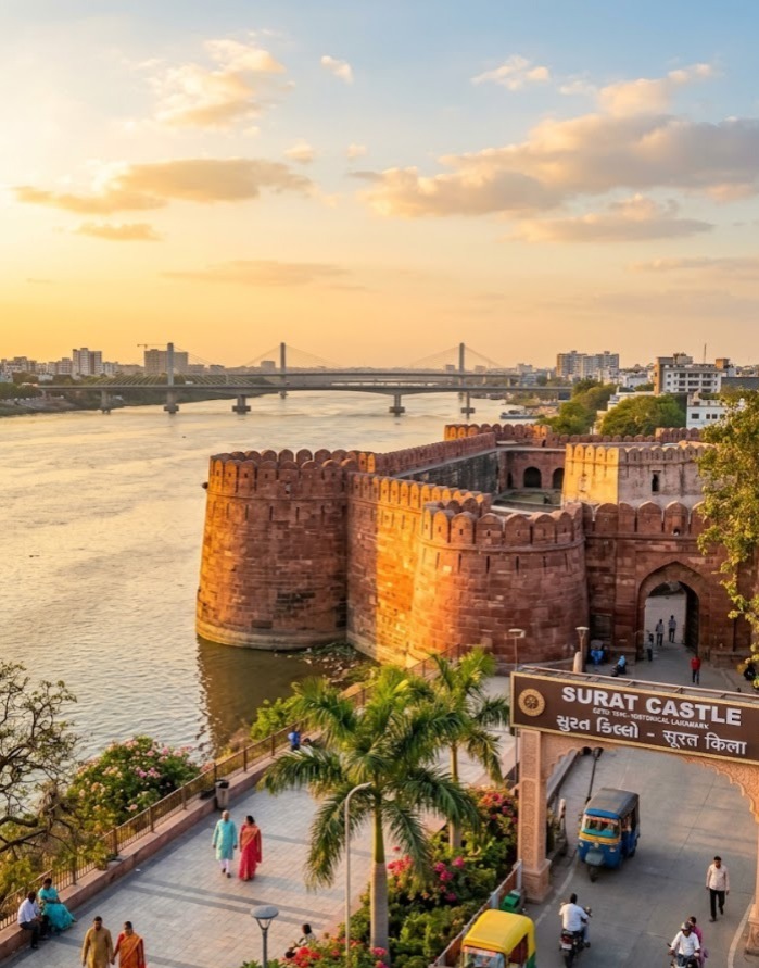 Mumbai to Surat taxi service